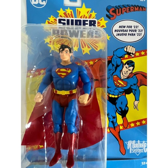 Superman McFarlane Toys DC Super Powers Action Figure 2022 - Picture 10 of 10